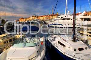 Boats at St.Tropez