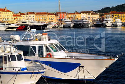 Boats at St.Tropez