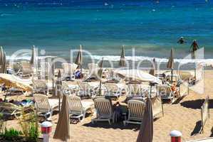 Beach in Cannes