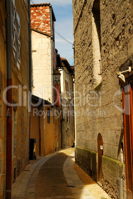 Narrow street in Perigueux