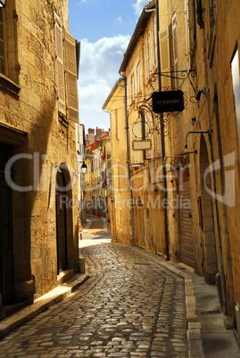 Narrow street in Perigueux