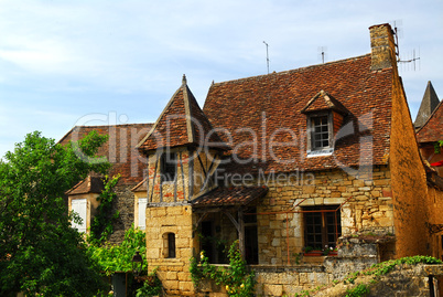 Medieval house in Sarlat, France