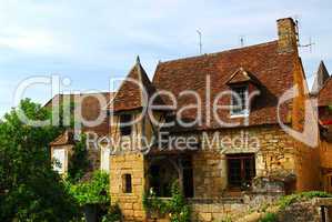 Medieval house in Sarlat, France
