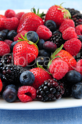 Assorted fresh berries