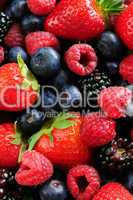 Assorted fresh berries