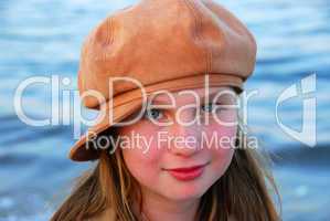 Girl child hat