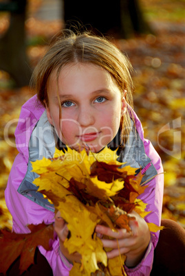 Autumn girl