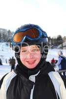 Girl ski
