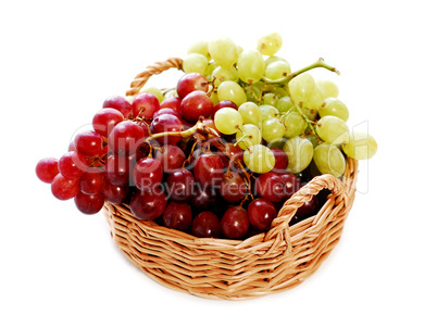 Grapes in a basket