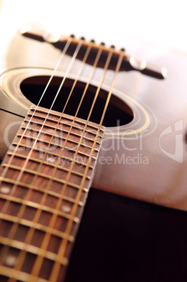 Guitar close up