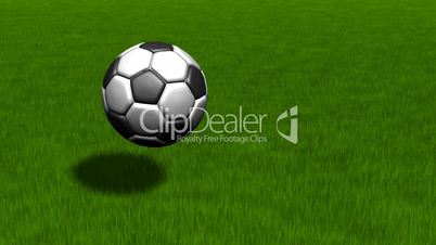 Bouncing Soccerball Slowmotion - CGI-HD