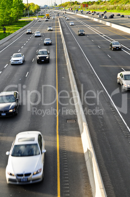 Busy highway