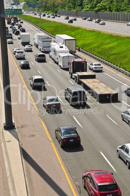 Busy highway