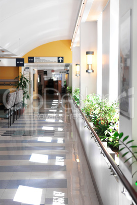 Hospital corridor