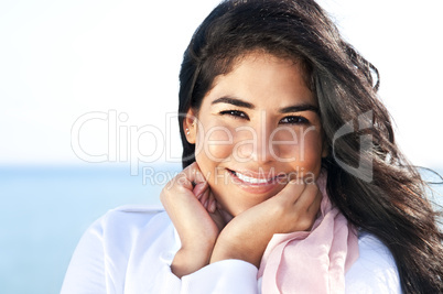 Young native american woman