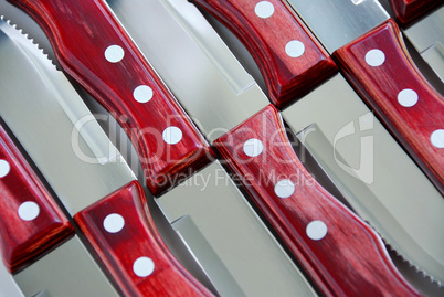 Steak knives pattern