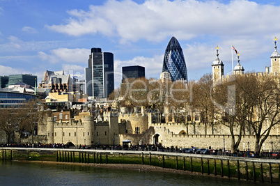 Tower of London skyline