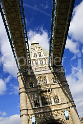 Tower bridge in London