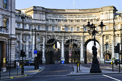 Admiralty Arch in Westminster London