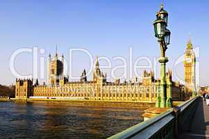 Palace of Westminster from bridge
