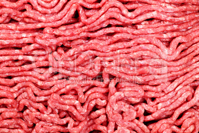 Raw ground meat