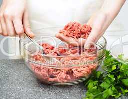 Cooking with ground beef