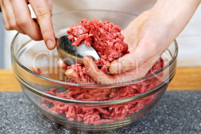 Cooking with ground beef