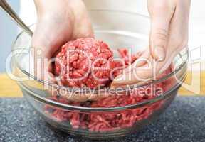 Cooking with ground beef