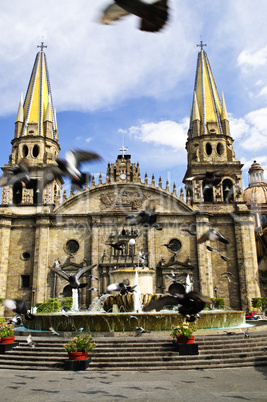 Guadalajara Cathedral in Jalisco, Mexico