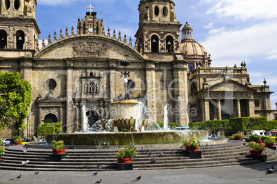 Guadalajara Cathedral in Jalisco, Mexico