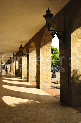 Los Portales in downtown Guadalajara, Jalisco, Mexico