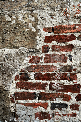 Grunge brick background wall