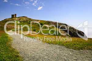 Long path to Cabot Tower on Signal Hill