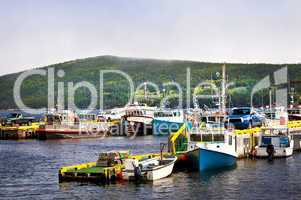 Fishing boats in Newfoundland