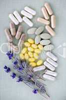 Herbal supplement pills