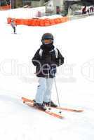 Child downhill ski