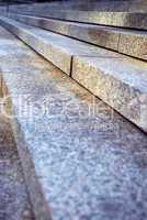 Granite stairs