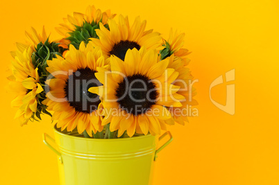 Sunflowers in vase