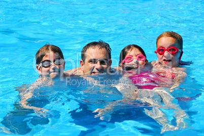 Happy family pool