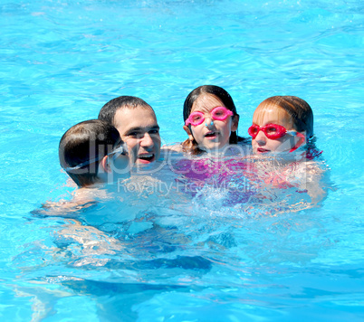 Family fun pool