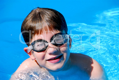 Boy child pool