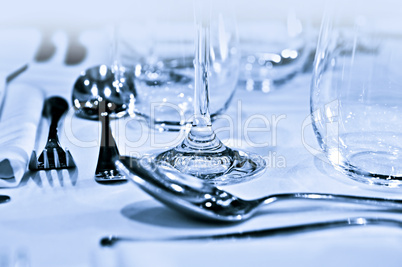 Tableware closeup