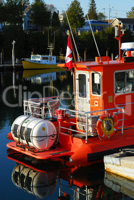 Boats in Tobermory