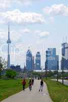 Toronto city skyline