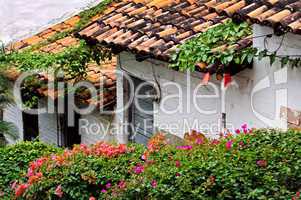 Old buildings Puerto Vallarta, Mexico