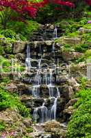 Cascading waterfall