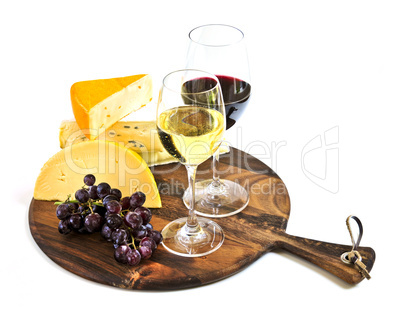 Wine and cheese