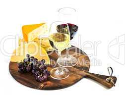 Wine and cheese