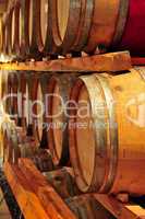 Wine barrels