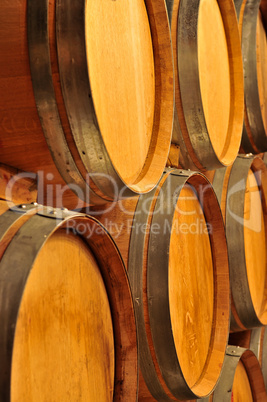 Wine barrels